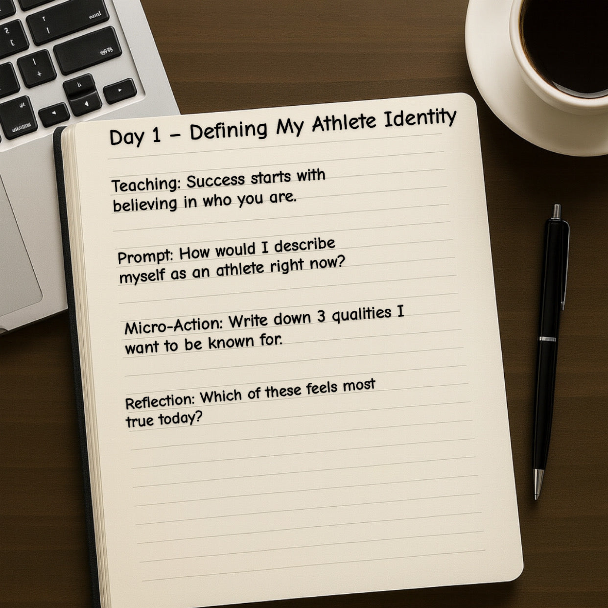 Mental Performance – Guided Journal for Athletes
