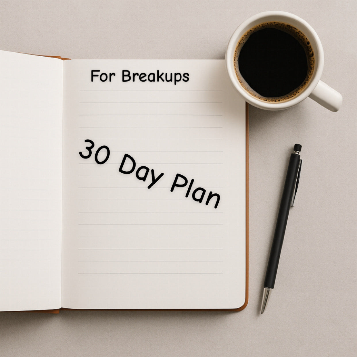 Breakup Recovery: 30-Day Journaling Program