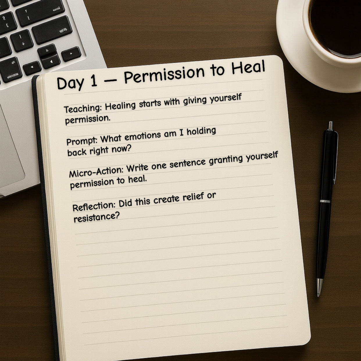 Breakup Recovery: 30-Day Journaling Program