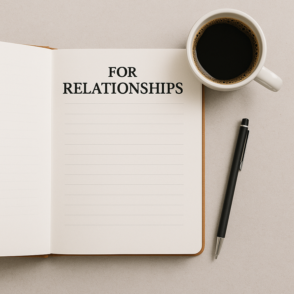 Relationship Reset – Guided Journal for Couples